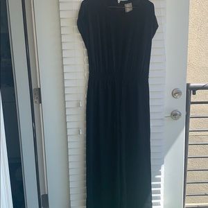 Anthropologie Black Jumpsuit